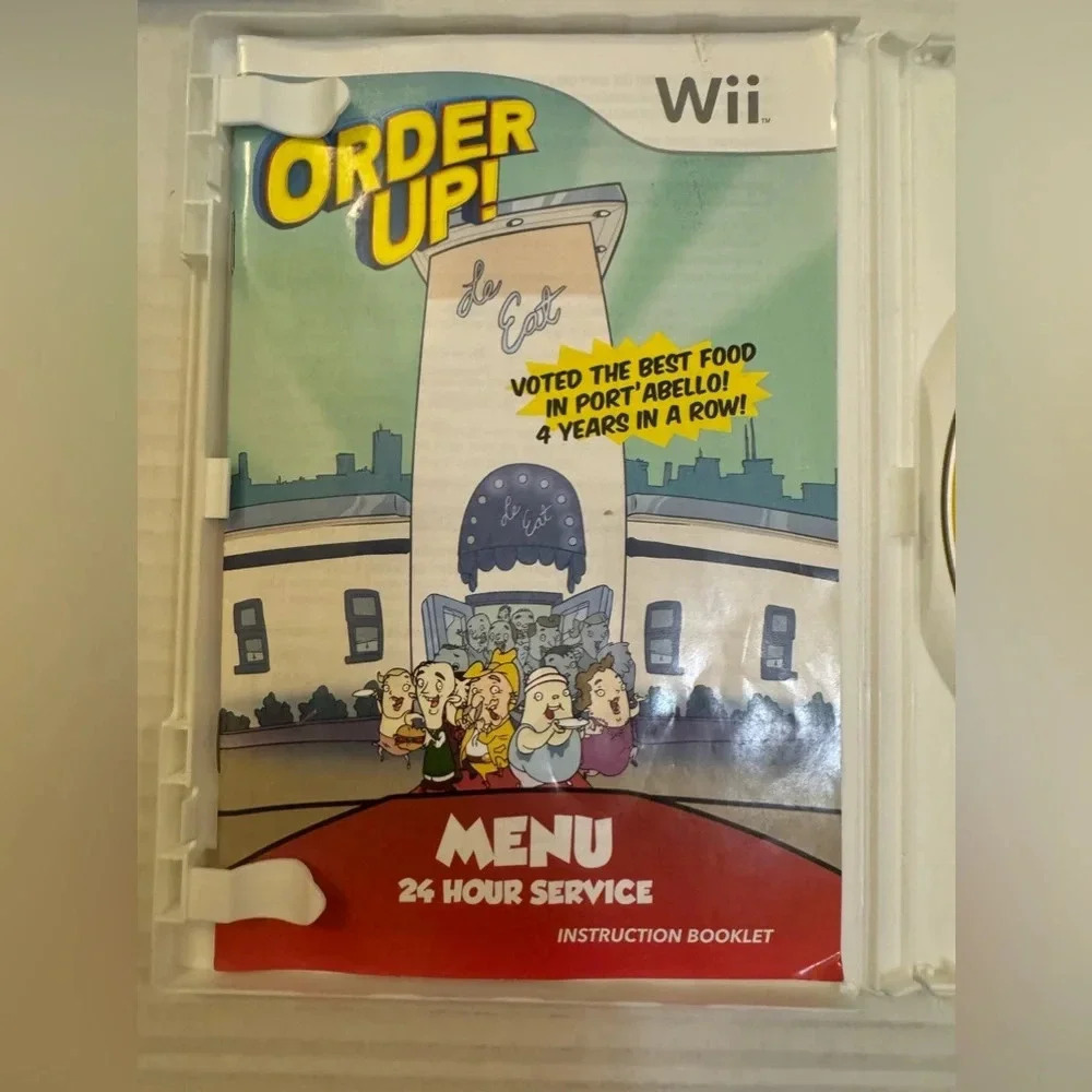 Order Up (Nintendo Wii, 2008), TESTED